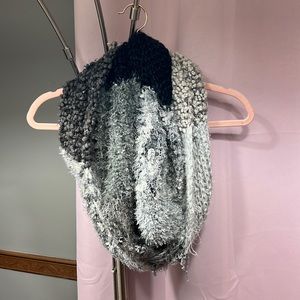 Knit winter scarf